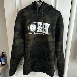 Salty crew camo Hoodie